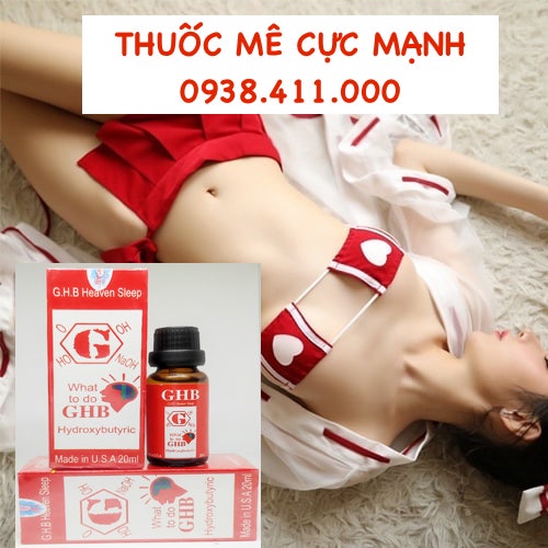  Địa chỉ bán Thuốc mê ngủ GHB Red dạng nước cực mạnh chính hãng Mỹ tốt nhất